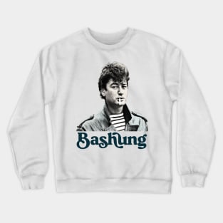 Alain Bashung // Francophile Design Crewneck Sweatshirt